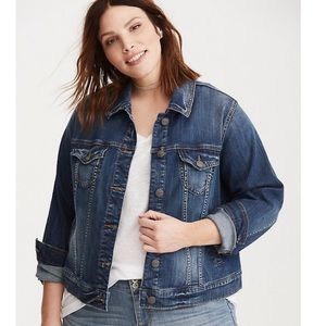 Torrid Denim Jacket (size 1)